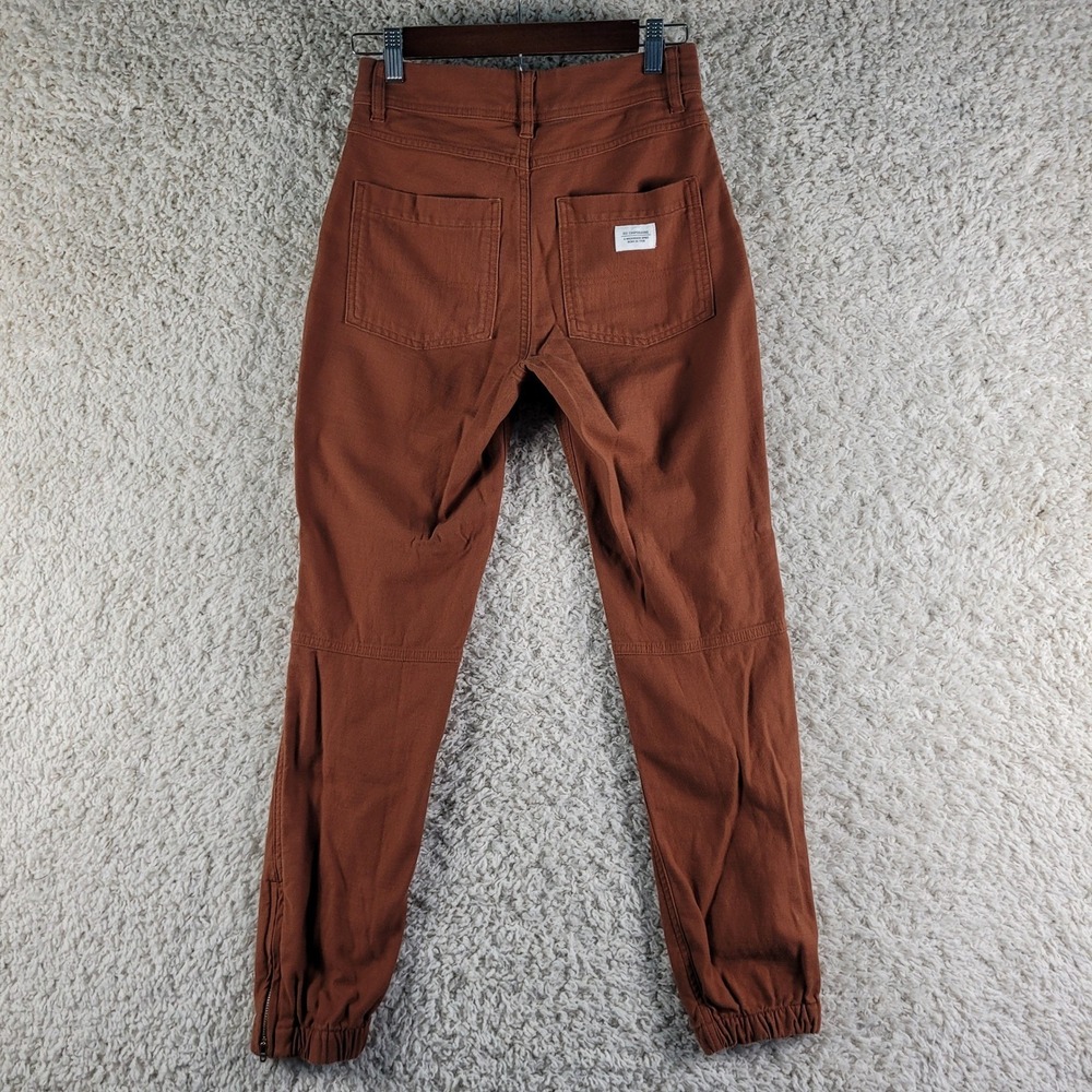 REI Co-op Wallace Lake Jogger Pants Womens 0 Rust Brown Excellent Hiking Outdoor - Picture 4 of 14